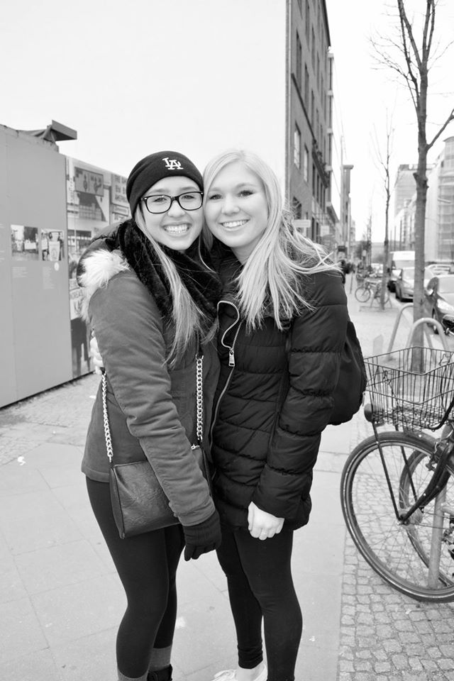 Julia and I in Berlin